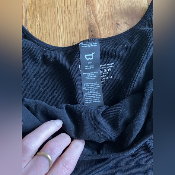 Boody Ribbed Square Neck Bodysuit Like New! - Sz M 🔥 - Picture 6 of 6